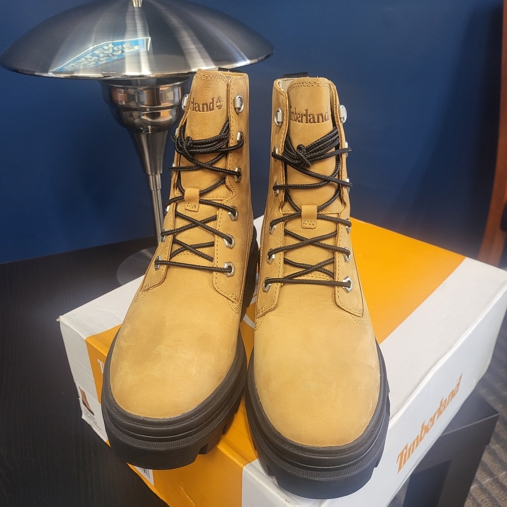 Timberland Everleigh 6 in Wheat Nubuck...NWT. - Picture 5 of 11
